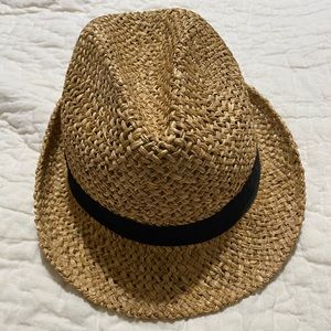 Madewell Straw Fedora Hat
